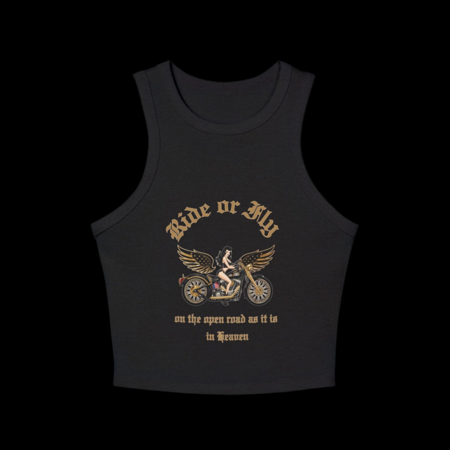 Women's Micro Rib Racer Tank Top