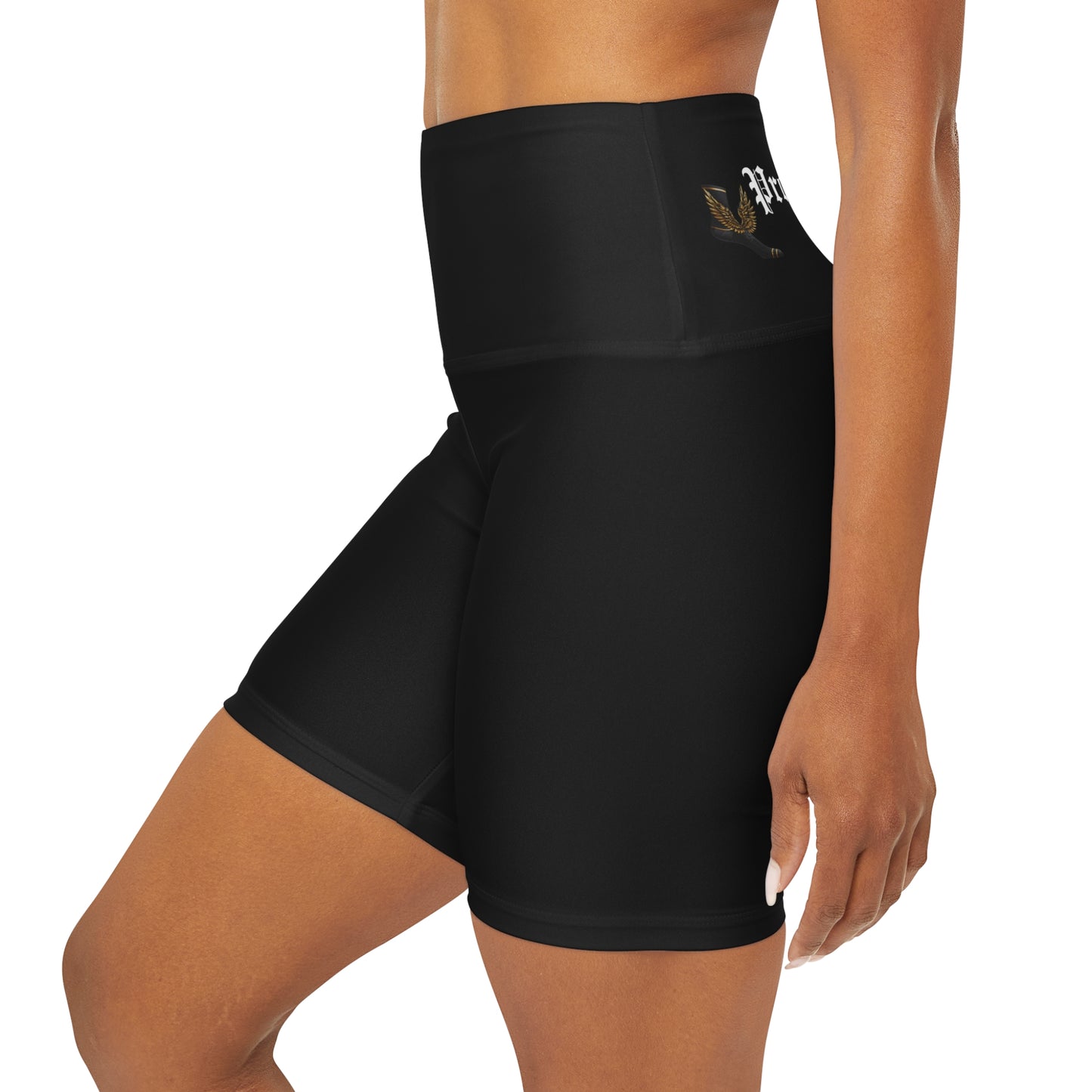 POD High Waisted Biker Shorts (AOP)