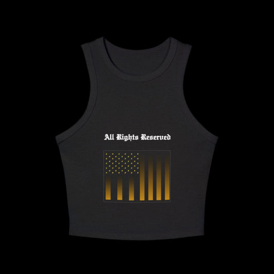 Women's Micro Rib Racer Tank Top